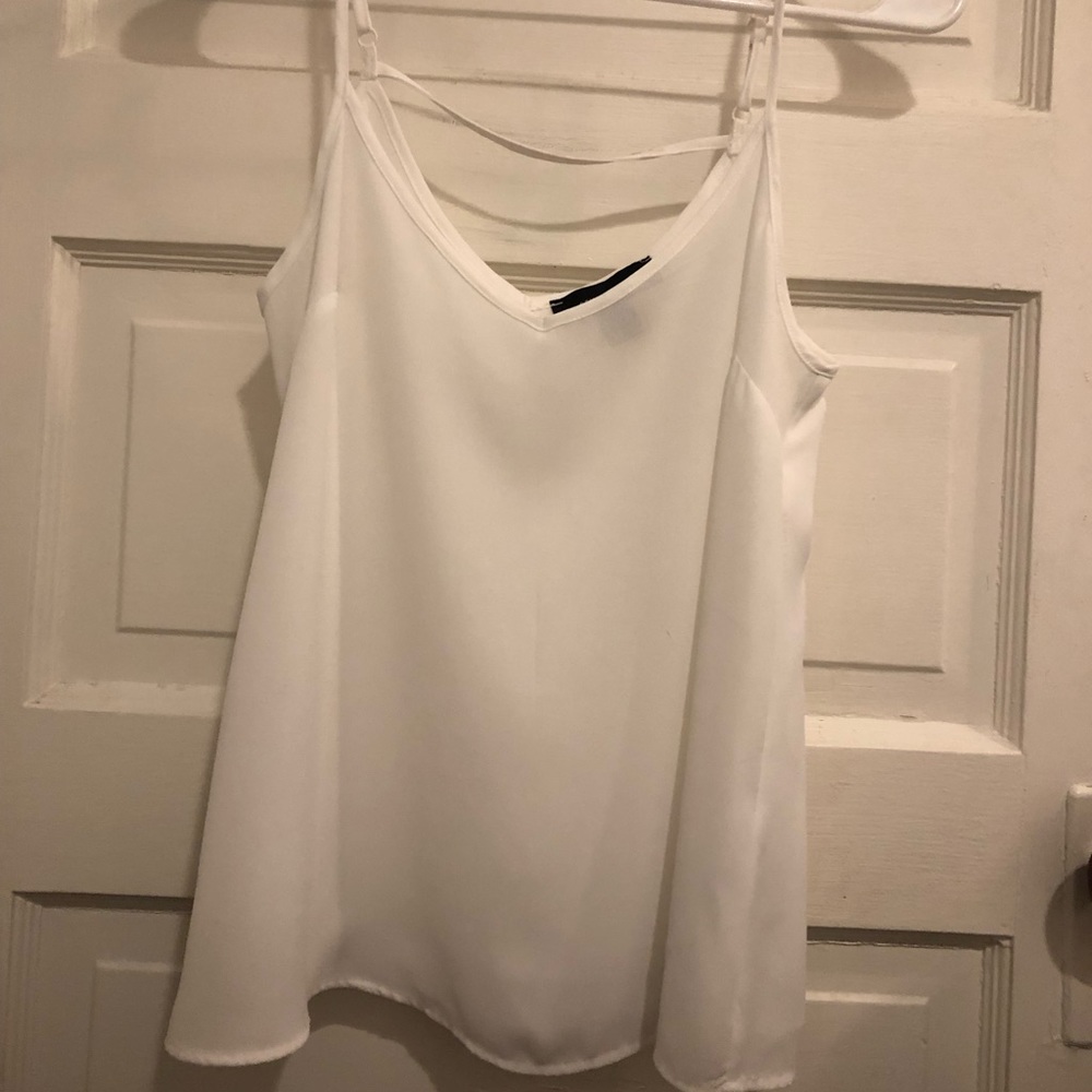 White tank top